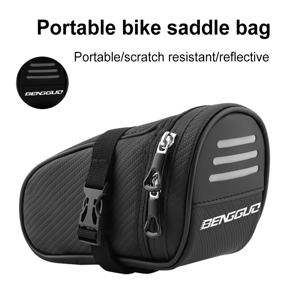 Mountain Biking Waist Pack - 1L 自転車サドルバッグ防水超軽量自転車テールバッグ大容量自転車シート下パック MTB ロードバイクアクセサリー