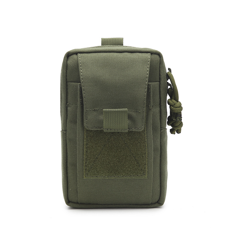 Mountain Biking Waist Pack - 戦術的な MOLLE 電話ポーチバッグ EDC ガジェットウエストベルトパックアウトドア狩猟キャンプトレッキング旅行