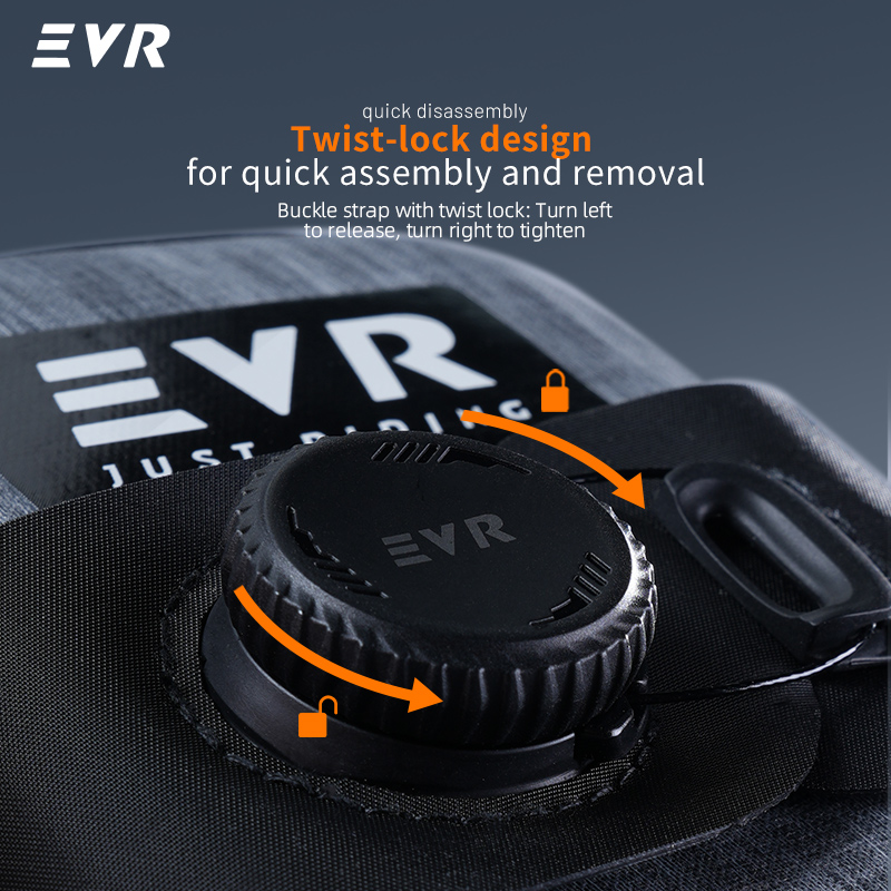 EVR ライディングテールバッグ 0.5L ノブロックリアサ - Mountain Biking Waist Pack のレビューと価格
