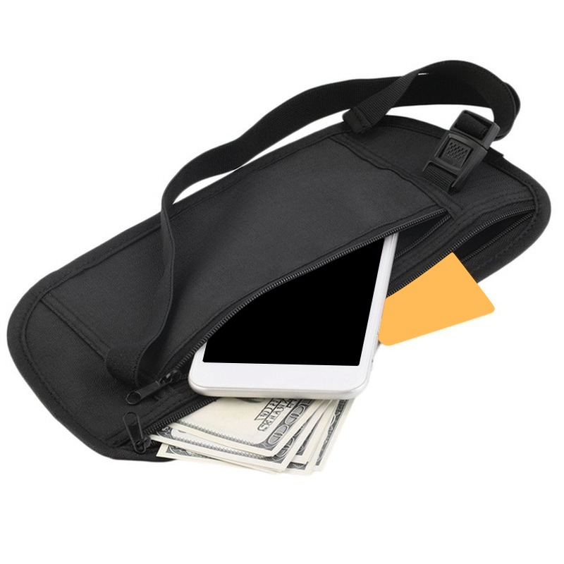 目に見えないトラベルウエストパックポーチパスポートマネーベル - Mountain Biking Waist Pack のレビューと価格