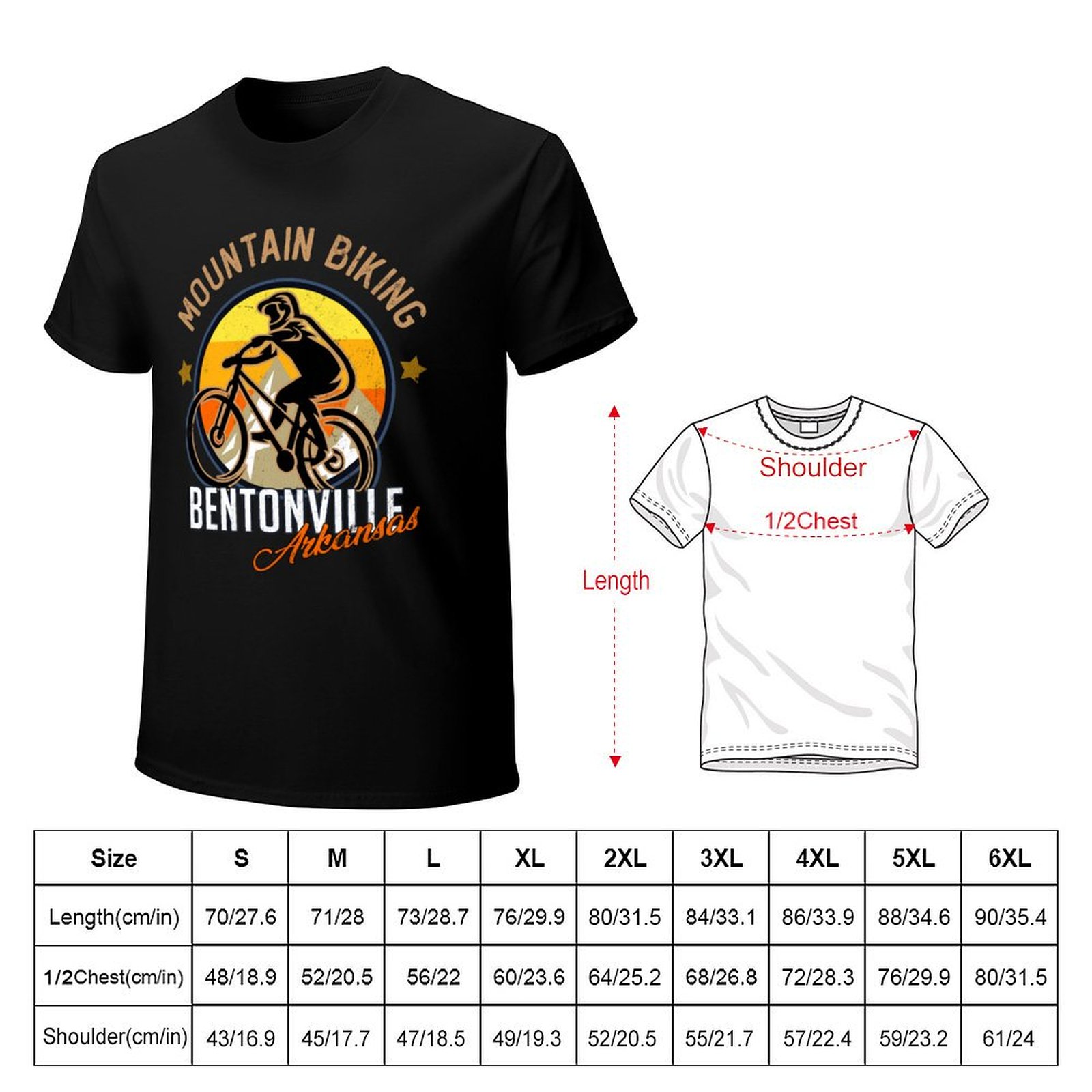 ベントンビル アーカンソー マウンテンバイク Tシャツ 吸汗 - Mountain Biking Bentonville Arkansas のレビューと価格