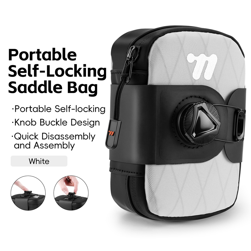 WEST BIKING 自転車サドルバッグ セルフロックノブ - Mountain Biking Waist Pack のレビューと価格