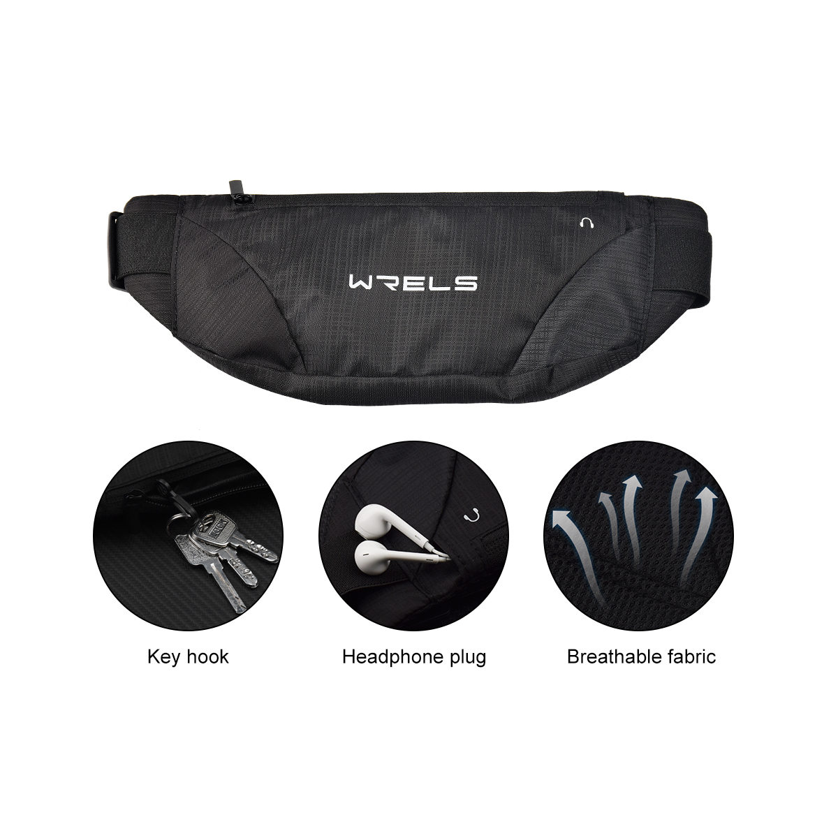 WRELS ウエストバッグランニングバッグアウトドアスポーツ - Mountain Biking Waist Pack のレビューと価格