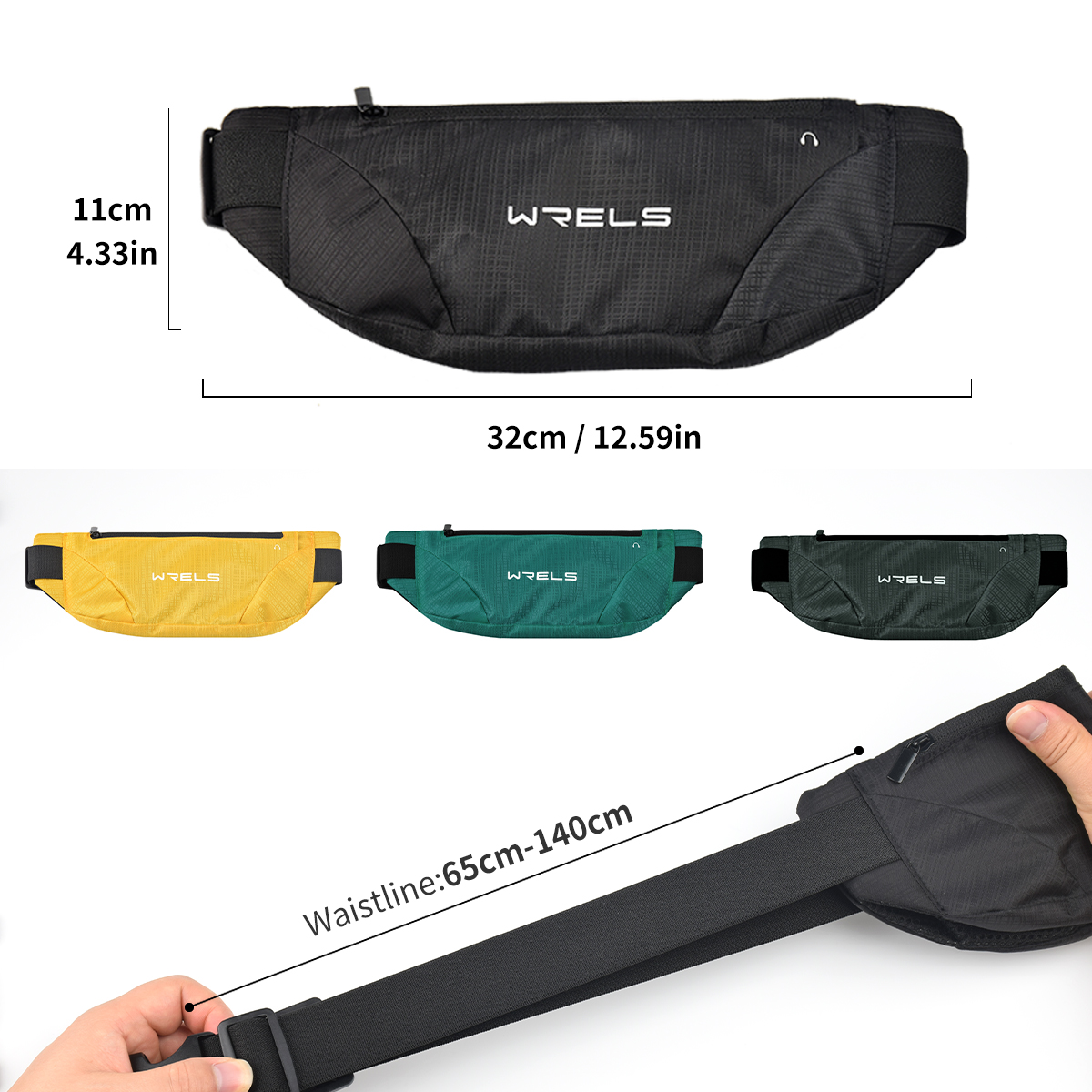 WRELS ウエストバッグランニングバッグアウトドアスポーツ - Mountain Biking Waist Pack のレビューと価格