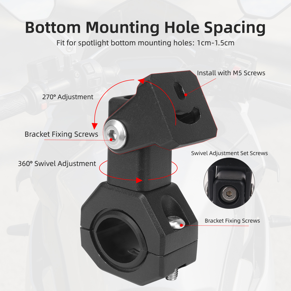 1/2X ユニバーサルバイク用LEDブラケットパーツ バンパ - Xtreme Mountain Biking のレビューと価格