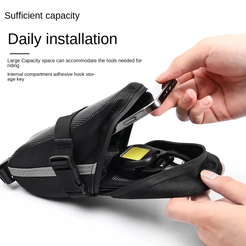 マウンテンバイクとロードバイク用のツールとサドルバッグ,クイ - Mountain Biking Waist Pack のレビューと価格