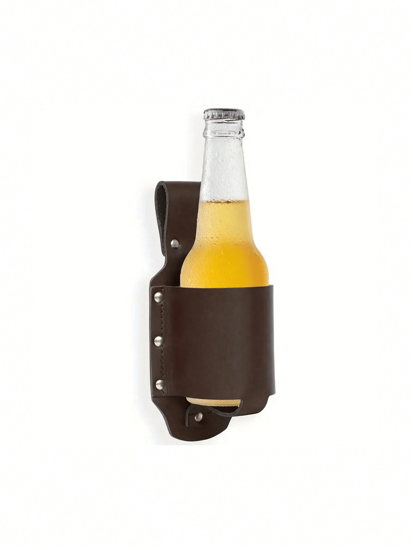 1pc クラシック Pu レザーボトルホルダーベルトウエスト - Mountain Biking Waist Pack のレビューと価格
