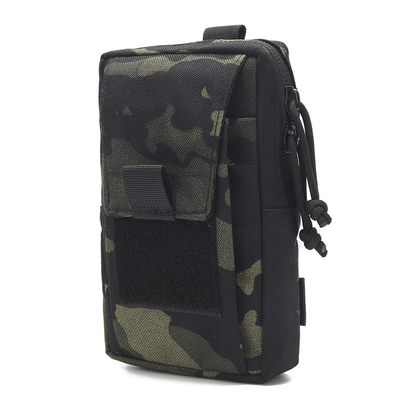 戦術的な MOLLE 電話ポーチバッグ EDC ガジェットウ - Mountain Biking Waist Pack のレビューと価格